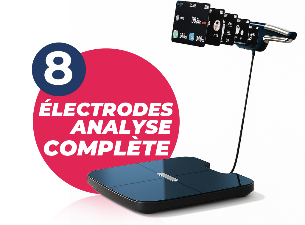 Smart Scale | Metrolex | CF-577 | 8 &eacute;lectrodes analyse compl&egrave;te